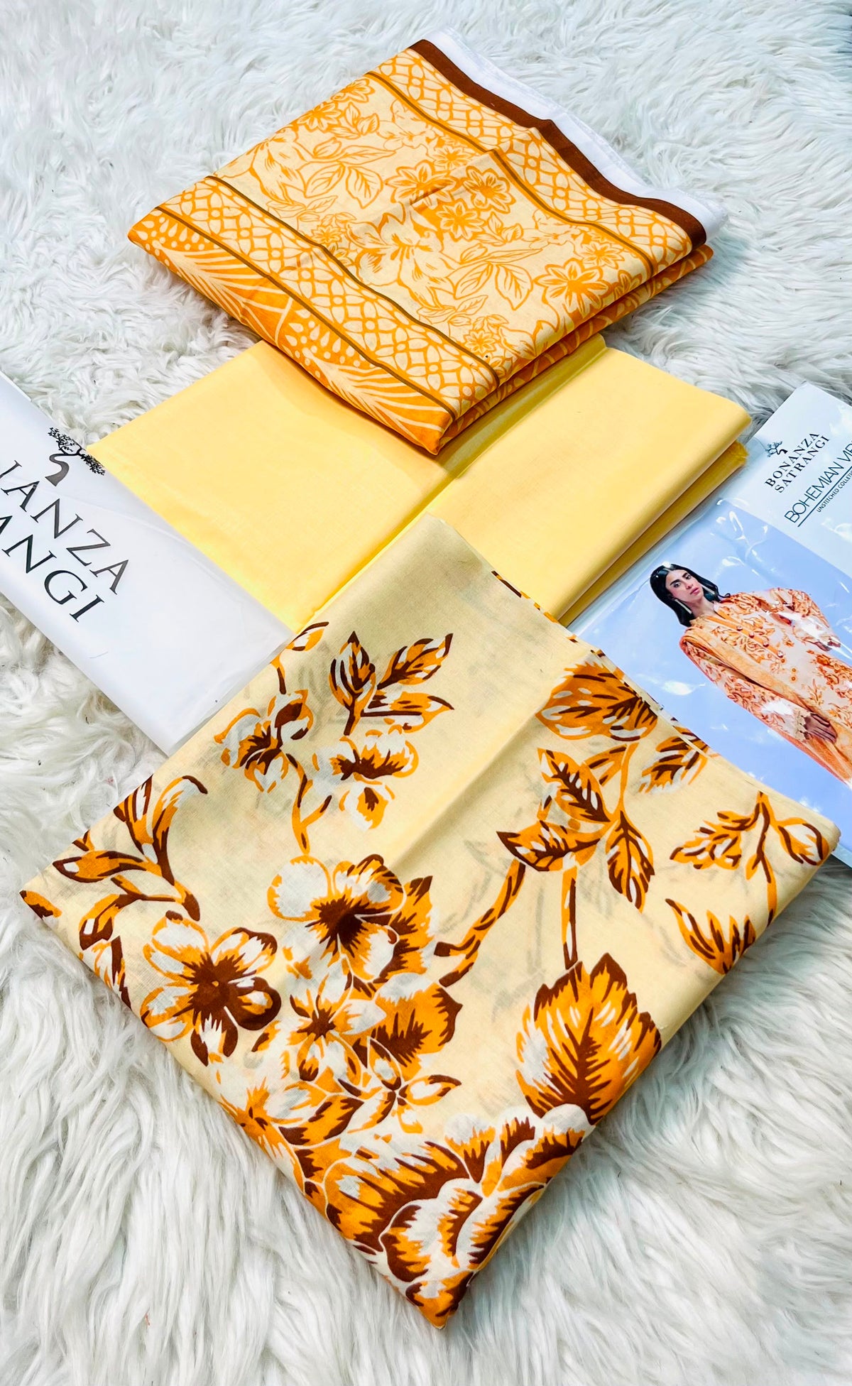 Bonanza Satrangi Print 3PC - Design 03