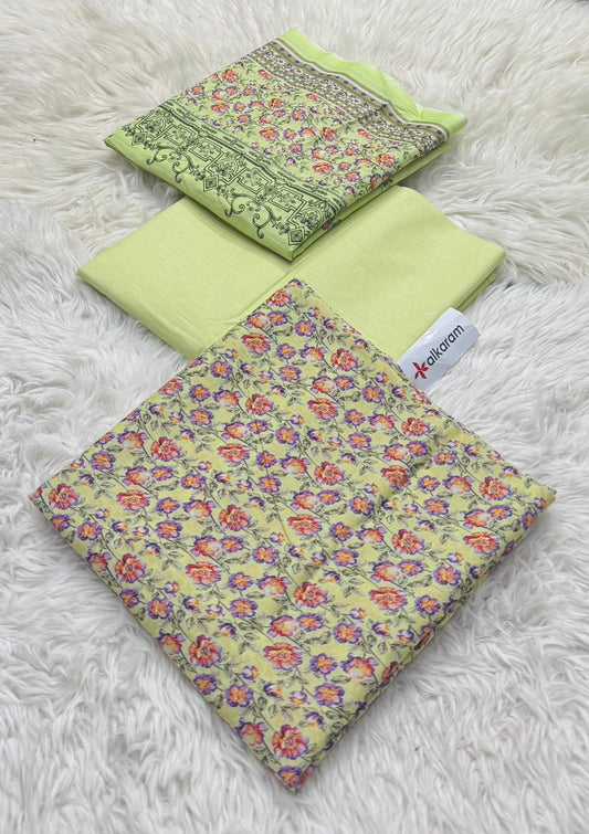 AL KARAM Print 3PC - Design 11