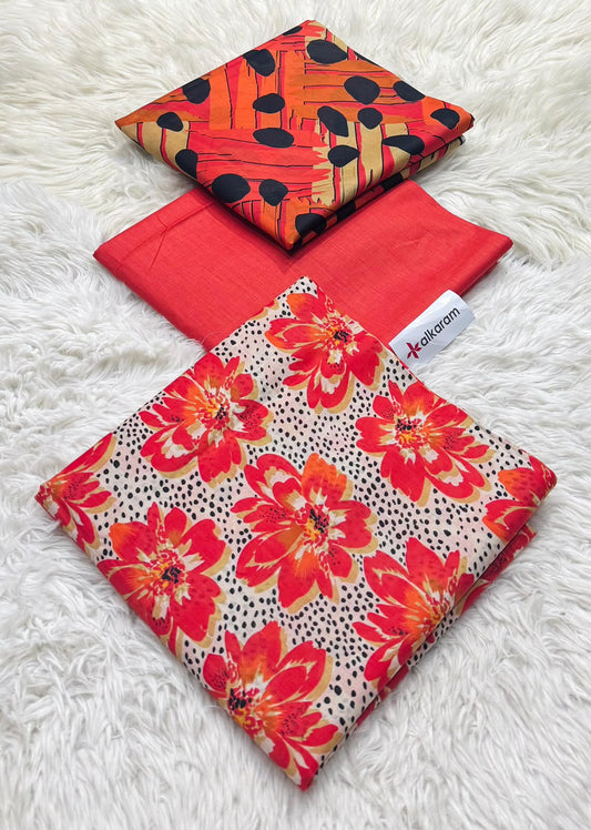 AL KARAM Print 3PC - Design 03