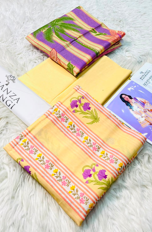 Bonanza Satrangi Print 3PC - Design 01