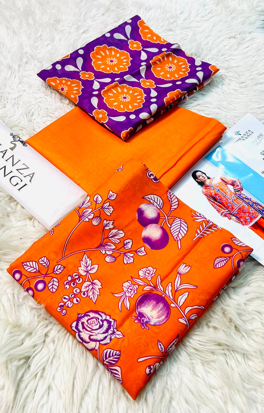 Bonanza Satrangi Print 3PC - Design 04